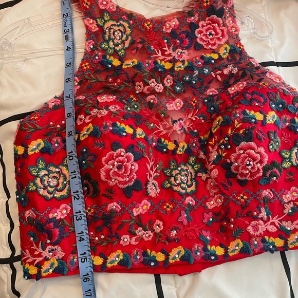 NWT-Prom/formal red 2 piece dress, never worn size 10, no alterations, new - Picture 6 of 17